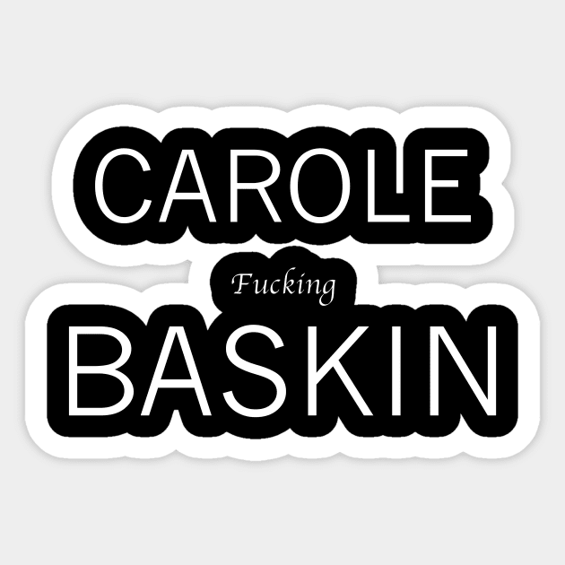 Carole Baskin Sticker by ChrisNaps